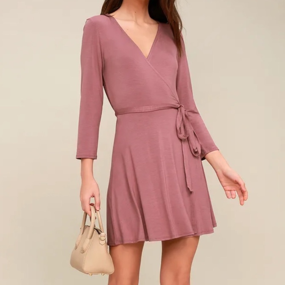 Twirl-Worthy Mauve Dress